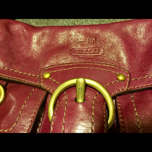 Coach Leather Shoulder Bag - Picture 5 of 12